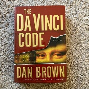 The Da Vinci Code A Novel Hard Cover Dan Brown Printed 2003